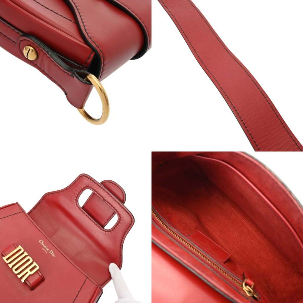 CHRISTIAN DIOR Gold Leather Shoulder Bag - Picture 10 of 11